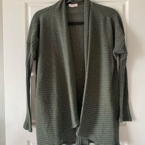 Women’s Olive Green Cardigan